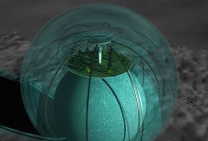 El proyecto busca aprovechar los recursos lunares para poder desarrollarse (Captura: Skyeports)