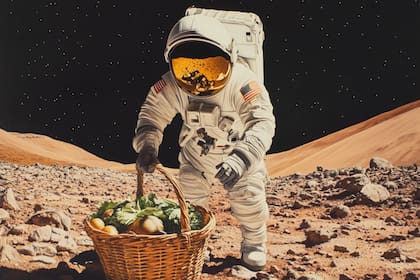 El proyecto busca que los astronautas puedan alimentarse sin depender al 100% de la Tierra