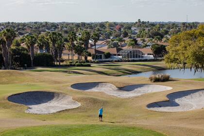 El proyecto buscaba habilitar campos de golf en parques estatales (Damon Winter/The New York Times)