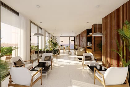 El proyecto contará con un espacio de co working para los residentes