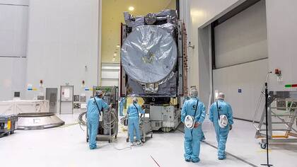 El proyecto de construcción del explorador Juice lleva unos 15 años.