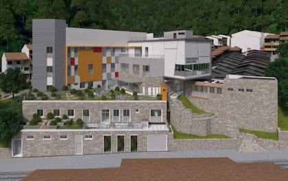El proyecto del Centro de Salud Machu Picchu.