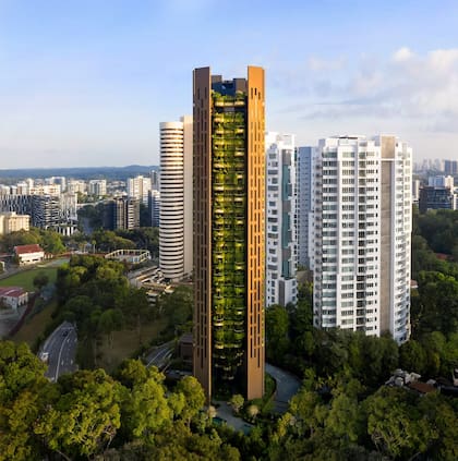 El proyecto EDEN en Singapur es un ícono de la ciudad