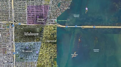 El proyecto inmobiliario promete conectar Wynwood con el Miami Design District