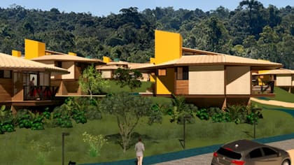 El proyecto muestra cómo serán las casas de covivienda.