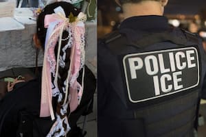 Son mexicanas y crearon una llamativa forma para protestar contra el ICE en California
