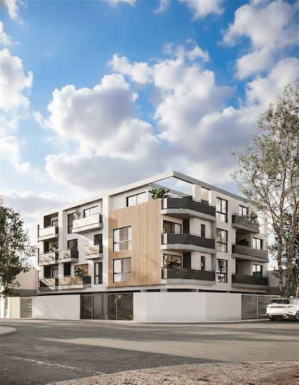 El proyecto que se levanta en San Isidro tendrá 10 unidades de 2 y 3 ambientes y 17 cocheras