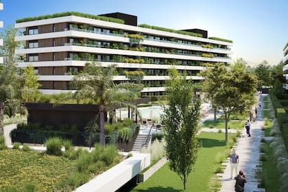 El proyecto se encuentra en obra y en su última etapa de venta, con unidades de 2, 3 y 4 ambientes