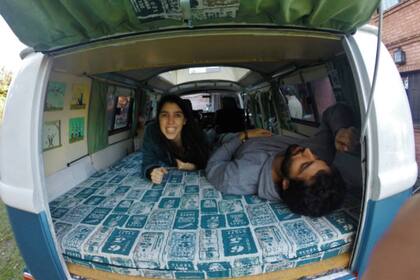 El proyecto se gestó a partir de sus ganas de viajar, conocer y aprender