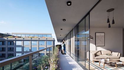 El proyecto se llevará a cabo sobre un lote de 12.765 m2, delimitado por la avenida Patricios y las calles Lamadrid, Olavarría y Azara