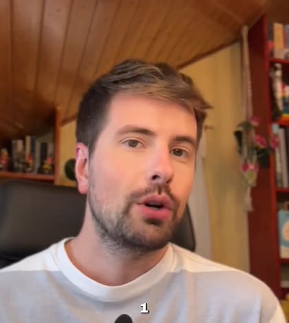 El psicólogo es muy popular en redes sociales por su contenido (Captura: @danyblazquez)