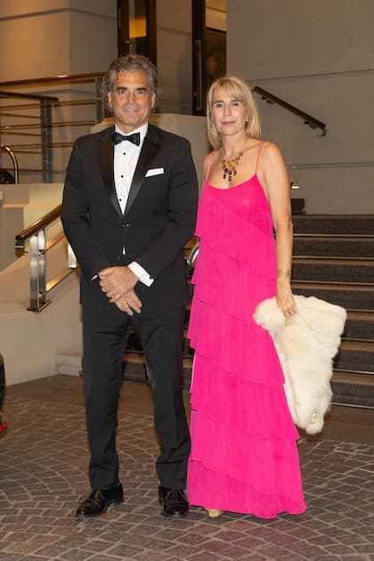 El publicista Lolo Longinotti y su mujer, Isabella Furlotti, infaltables en la gala de sus amigos
