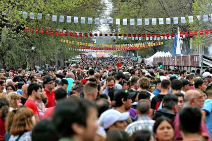 El público en el Campeonato Federal del Asado