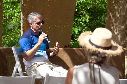 El público participó en la conversación con sus preguntas.