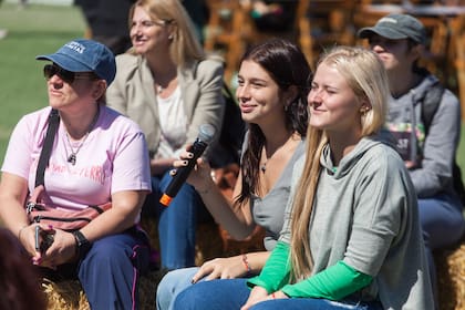 El público también tuvo la oportunidad de hacer preguntas y sacarse todas sus dudas.