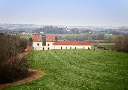 El pueblo de Gaujacq, en el sur de Francia, donde se cultivan camelias