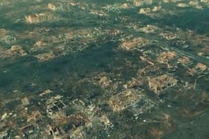 Con un video, Ucrania exhibe los destrozos en Lugansk
