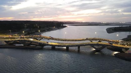 El Puente de la Barra se rehabilitó a mediados de noviembre del 2022
