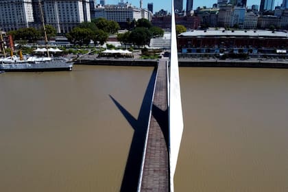 El Puente de la Mujer en Puerto Madero