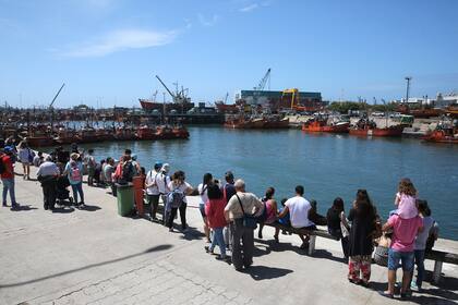 El Puerto con su pintoresca postal de las lanchas pesqueras amarillas, y algunos lobos marinos y gaviotas que se acercan