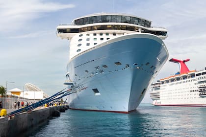 El puerto de cruceros, recientemente renovado.