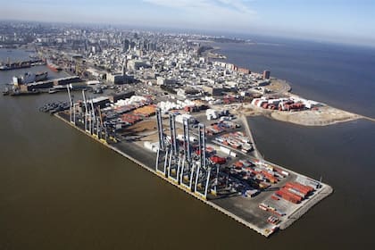 El puerto de Montevideo