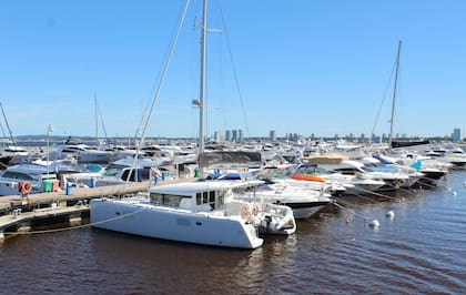 El puerto de Punta del Este, sin amarras disponibles para la temporada alta