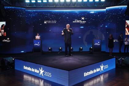 El “Puma” Gabriel Goity fue el ganador del premio Estrella de Mar de Oro