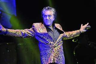 El Puma Rodríguez volvió a los escenarios y sus compañeros de Canta Conmigo Ahora fueron a apoyarlo