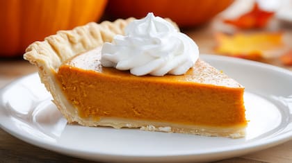 El pumpkin pie o tarta de calabaza se volvió en un clásico del otoño en Estados Unidos