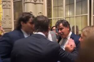 El punto culminante del enfrentamiento entre Santiago Caputo y Facundo Manes en el Congreso
