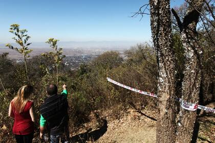 El lugar donde fueron atacadas las dos turistas francesas, antes de ser asesinadas