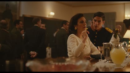 El Purre y Zylberberg, en una escena de la serie