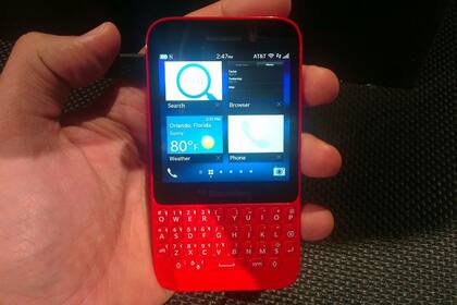 El Q5 de BlackBerry tiene un LCD táctil de 3,1 pulgadas y un chip de doble núcleo a 1,2 GHz