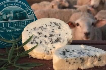 El queso azul realizado con leche de oveja