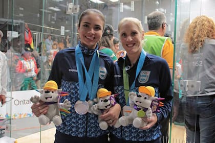 El racquetball y sus dos medallistas