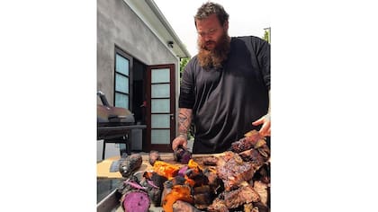 El rapero ganó fama como chef especializado en los fuegos