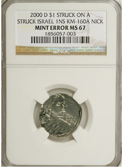 El raro ejemplar fue calificado como MS67 debido a su buen estado de conservación