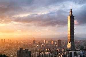 El secreto detrás del rascacielos más alto de Taiwán que sobrevivió al terremoto