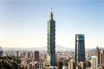 El rascacielos del Taipei 101 mide más de 500 metros