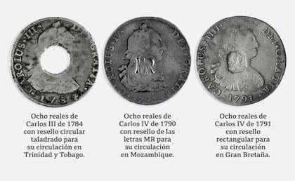 El Real de a Ocho fue la primera moneda en circular en los 5 continentes.