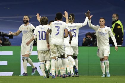El Real Madrid juega en Champions League