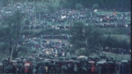 El rechazo a la central provocó un amplio movimiento de protesta en la zona