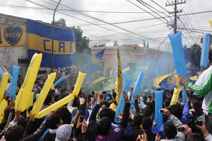 El recibimiento en Catamarca