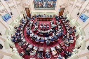El recinto de la legislatura de Santa Fe