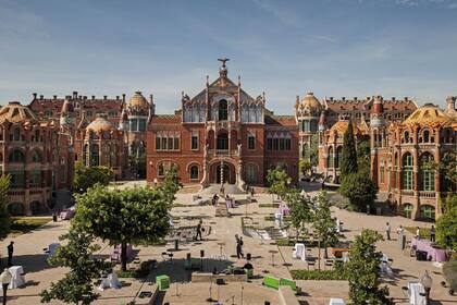 El recinto modernista Sant Pau, obra del arquitecto Lluís Domènech i Montaner: abrió como hospital en 1916 y dejó de funcionar en 2009