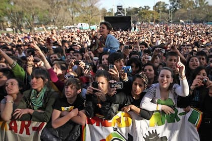 El recital de la Bersuit y Dread Mar I, en Figueroa Alcorta y La Pampa