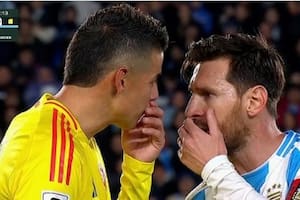 Messi vs. James: así fue el áspero intercambio entre los capitanes: ¿qué se dijeron?