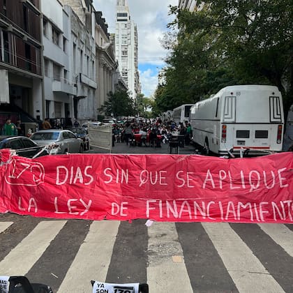 El reclamo por la Ley de Financiamiento Universitario