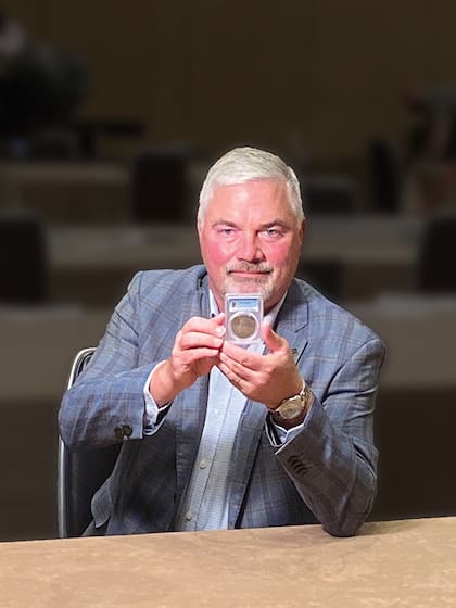 El reconocido coleccionista Bruce Morelan vendió su moneda estrella por una fortuna